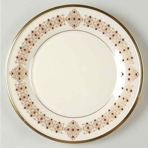 Lenox eternal 9 inch accent plates (set of 5)